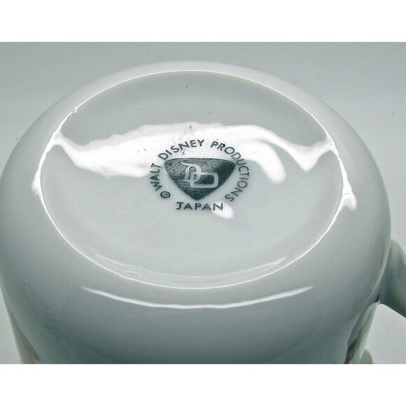 Walt Disney Productions Snowwhite 7 Dwarfs  Coffe Mug Gold Trim Japan Characters - Picture 5 of 5